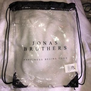 Jonas Brothers drawstring bag